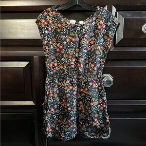 Gap Kids Flower Cap Sleeve Summer Dress